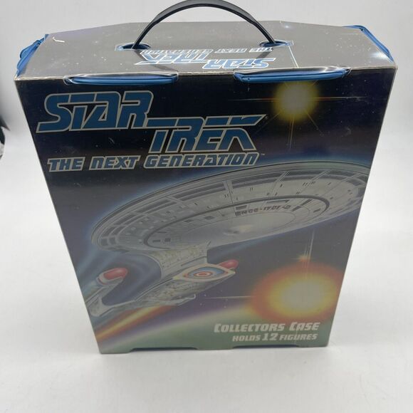 Star Trek The Next Generation Figure Collector's Carrying Case, CASE ONLY - 1993 - Picture 7 of 14